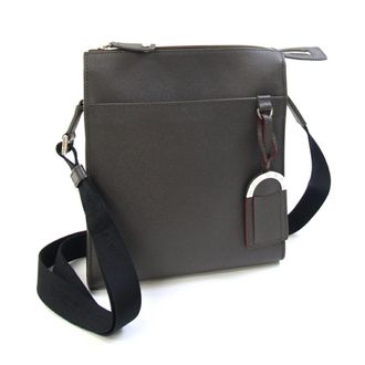 Bulgari Bvlgari Bvlgari Dark Brown Leather Shoulder Bag (Pre-Owned)