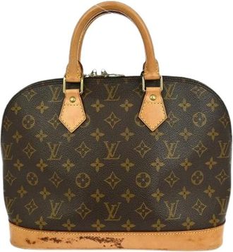 Louis Vuitton Pre-owned Handbags, female, Brown, Size: ONE SIZE Pre-owned Alma handbag