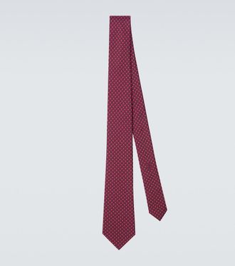 Giorgio Armani Archivio silk jacquard tie