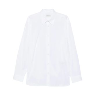 Dries Van Noten Heren, Overhemden, Wit, Maat: S