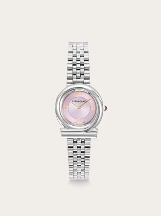 Ferragamo Donna Orologio Gancini Twisted Rosa
