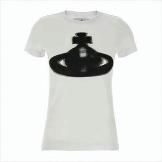 Vivienne Westwood Fitted Short-Sleeve T-Shirt With Graphic Emblem