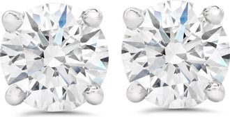 Pompeii3 Platinum 1 Ct Diamond Screw Back Studs