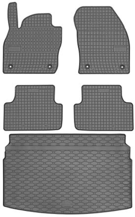 OEM Volkswagen T-cross Suv Desde Abril De 2019. Juego De Alfombrillas De Goma Para Coche Y Alfombrilla Para Maletero