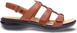 Revere Comfort Shoes Womens Toledo Sandal In Cognac