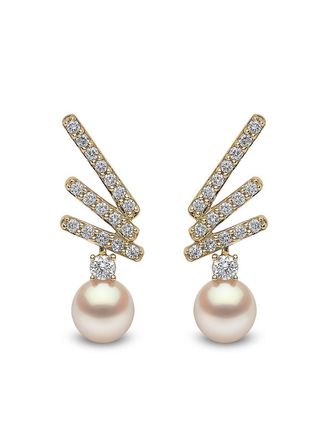 Yoko London 18kt geelgouden oorbellen