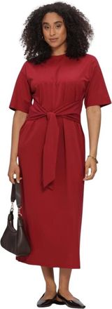 Moss Copenhagen Kleedjes, Dames, Rood, Xs/S, Breanne Noriel 2/4 Jurk