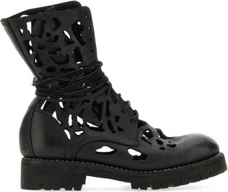 Guidi Ankle Boot With Cut Out Details