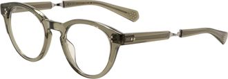 Garrett Leight Womens 40 mm Green Opticals