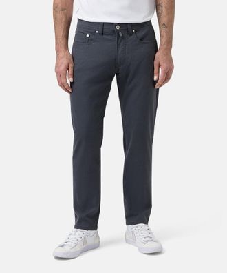 Pierre Cardin 5-Pocket-Jeans PIERRE CARDIN Lyon tapered, Herren, Gr. 36, L&auml;nge 34, grau (magnet), Denim/Jeans, Obermaterial: 60% Baumwolle, 37% Polyester, 3% Elasth