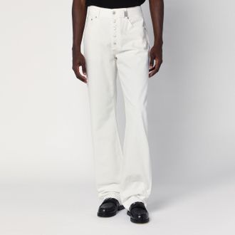Alexander McQueen Pantalone bianco in denim