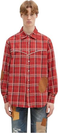 Andersson Bell Hombre, Camisas, Rojo, Talla: L