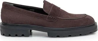 Hogan Schoenen, Heren, Bruin, 44 EU, Su&egrave;de, Loafers