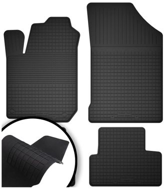 OEM Alfombrillas De Goma Para La Bandeja Trasera Del Kia Picanto Ii Je Hatchback (2011-2017)