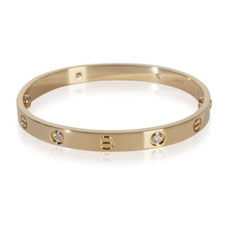 Cartier Pre-Owned Cartier Yellow Gold Diamond Love Bracelet