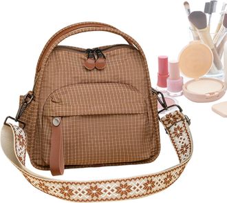 Generic Purses for Women - Multi-Pocket Top Handle Zipper Handbags,Solid Color Shoulder Bag Purse,for Ladies Girls Outdoor Travel Work Camping Shopping Dating