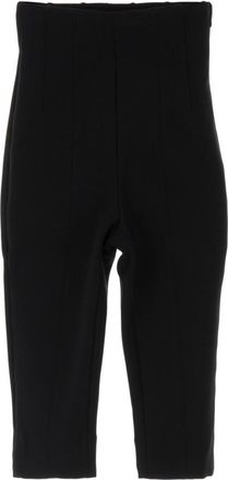 Jacquemus Black Stretch Capri Pants