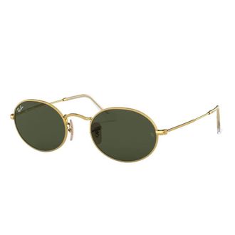 Ray-Ban Vintage Ovale Zonnebril met Spiegelglazen - unisex - Zonnebrillen - Geel - 54 MM - Accessoires