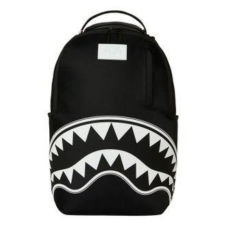 Sprayground Shark Central 2 Black White Backpack Multicolor B9634