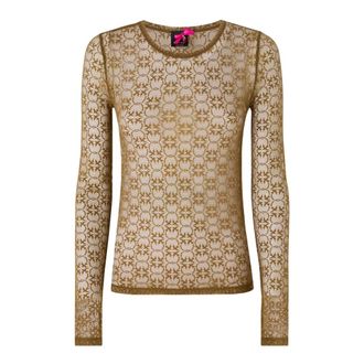 Pinko Pinko - T-Hemden - Dames - Tops - Groen - Maat: S