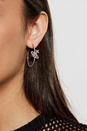 Vivienne Westwood Olympia Earrings, Womens, Silver