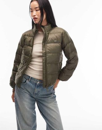 Levi's Polly - Piumino leggero ripiegabile kaki-Verde