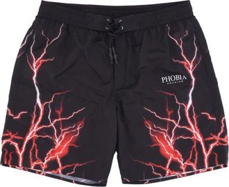 Phobia Archive Lightning Zwemshorts - Heren - Strandmode - Veelkleurig - XL - Polyester - Badmode