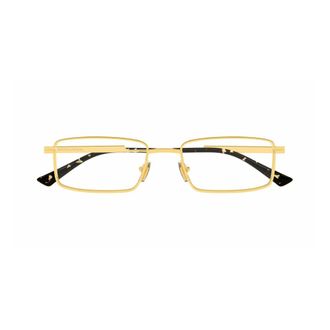 Bottega Veneta Glasses, unisex, Yellow, Size: 56 MM Bv1467O Optical Frame