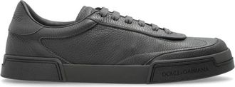 Dolce & Gabbana Portofino Sneakers - Heren - Sneakers - Grijs - 43 EU - Leer - Schoenen