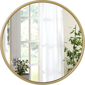 OEM Espejo De Pared De 40 Cm, Espejo Redondo De Metal, Espejo, Espejo De Maquillaje Moderno, Espejo Colgante