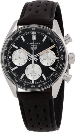 Tag Heuer Carrera Chronograph Automatic Black Dial Mens Watch CBS2210.FC6534