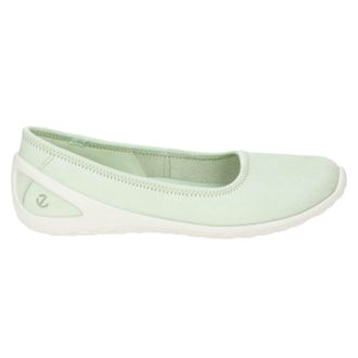 Ecco Ecco Biom Lite Nubuck Womens Slip On Shoes - Matcha - Size:UK 5-5.5