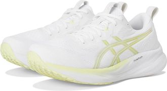 Asics GEL-Pulse 16 Womens Running Shoes White/Huddle Yellow : 9 B - Medium, Textile