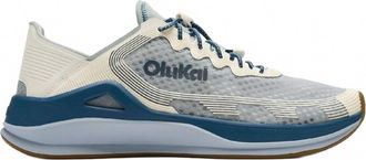 Olukai Mens Ahi Casual Shoe In Blue Pearl/white Sand