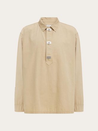 Ferragamo Men Polo-style shirt Beige
