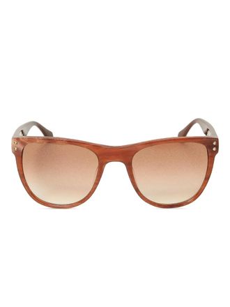 Twin-Set Occhiali da sole con effetto tartarugato - Toni neutri