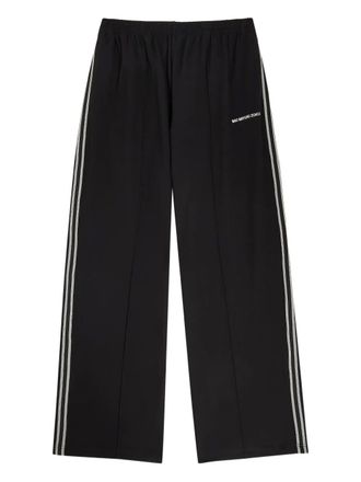 Mki Miyuki Zoku logo-embroidered track pants - men - Viscose/Nylon/Spandex/Elastane - L - Black