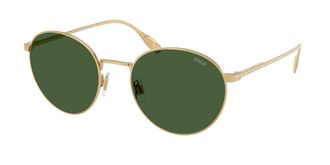 Polo Ralph Lauren PH3158 941171 Mens Sunglasses Gold Size 53