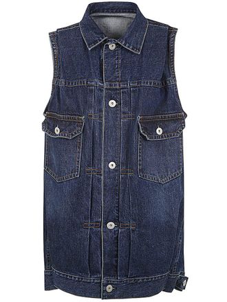 sacai Denim Vest Clothing