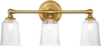 Netlighting Feiss Hugeunot Lake Wall Lamp Burnished Brass IP44