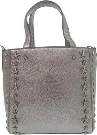 Jimmy Choo London Pre-owned Handbags, female, Gray, Size: ONE SIZE Pre-owned Handbag