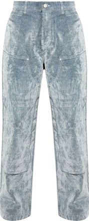 Casablanca Jeans a gamba ampia - Grigio