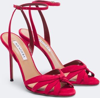 Aquazzura Soulmate suede sandals