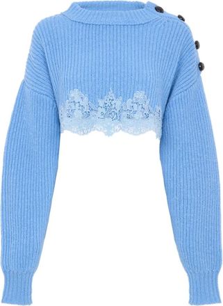 Chlo&eacute; Truien & Vesten, Dames, Blauw, M, Round-neck Truien