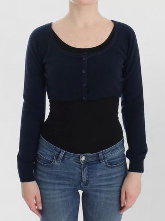 Ermanno Scervino cashmere cropped cardigan