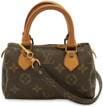 Louis Vuitton Pre-owned Monogram Mini Pouch - - Pre-owned - Donna - Marrone - ONE SIZE