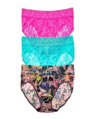 Hanky Panky Set Of 3 Signature Lace French Brief