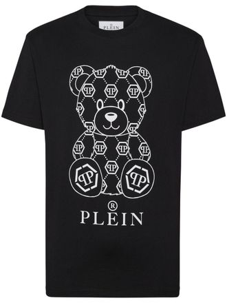 Philipp Plein SS Tedy Bear t-shirt - men - Cotton - XXXL - Black