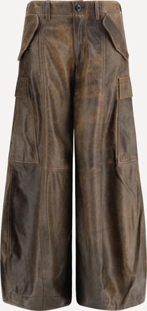 R13 Leather cargo Pants Female 25