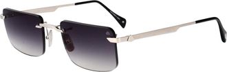 Maybach Eyewear Maybach - The Wolf I - unisex - Accessoires - Grijs - Maat: 54 MM Wol